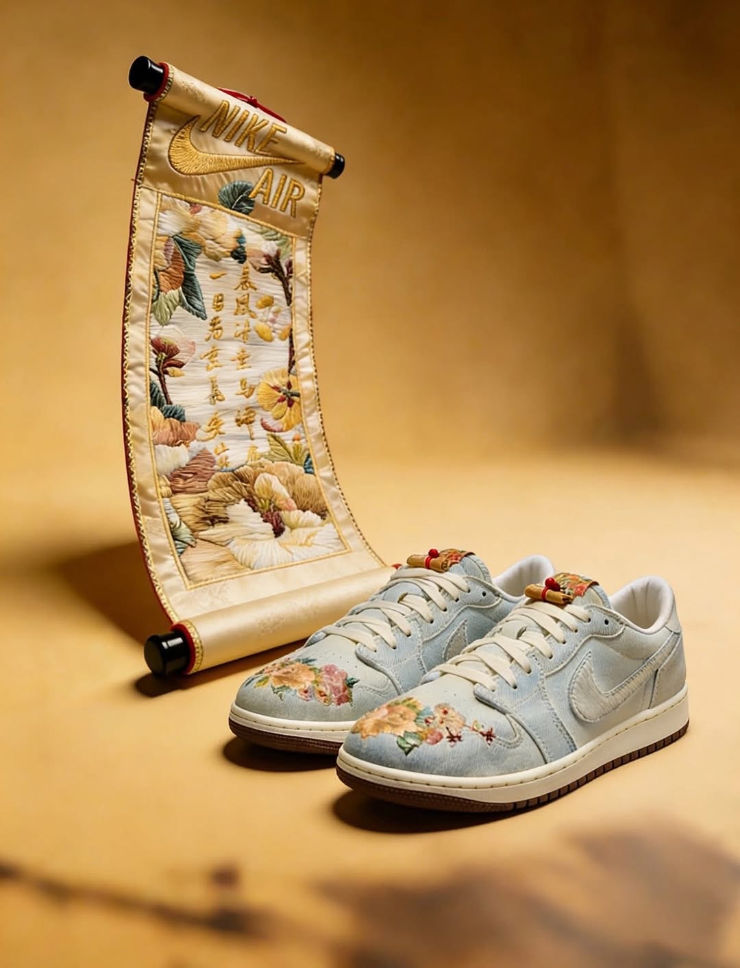 Jordan 1 Retro Low OG Football Grey Sail Light Chocolate