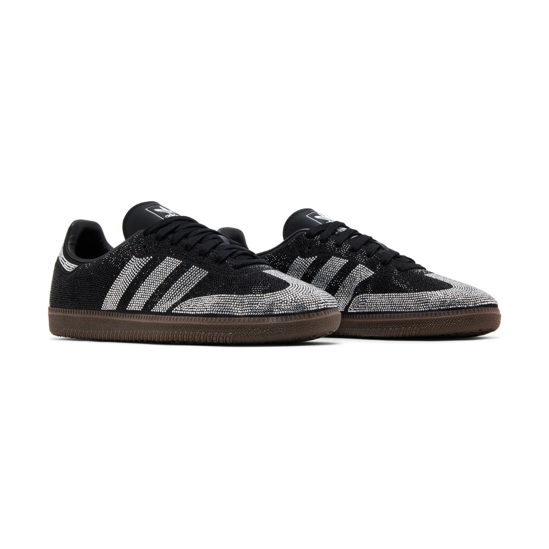 Adidas Samba OG Rhinestone Black Silver (Women's)