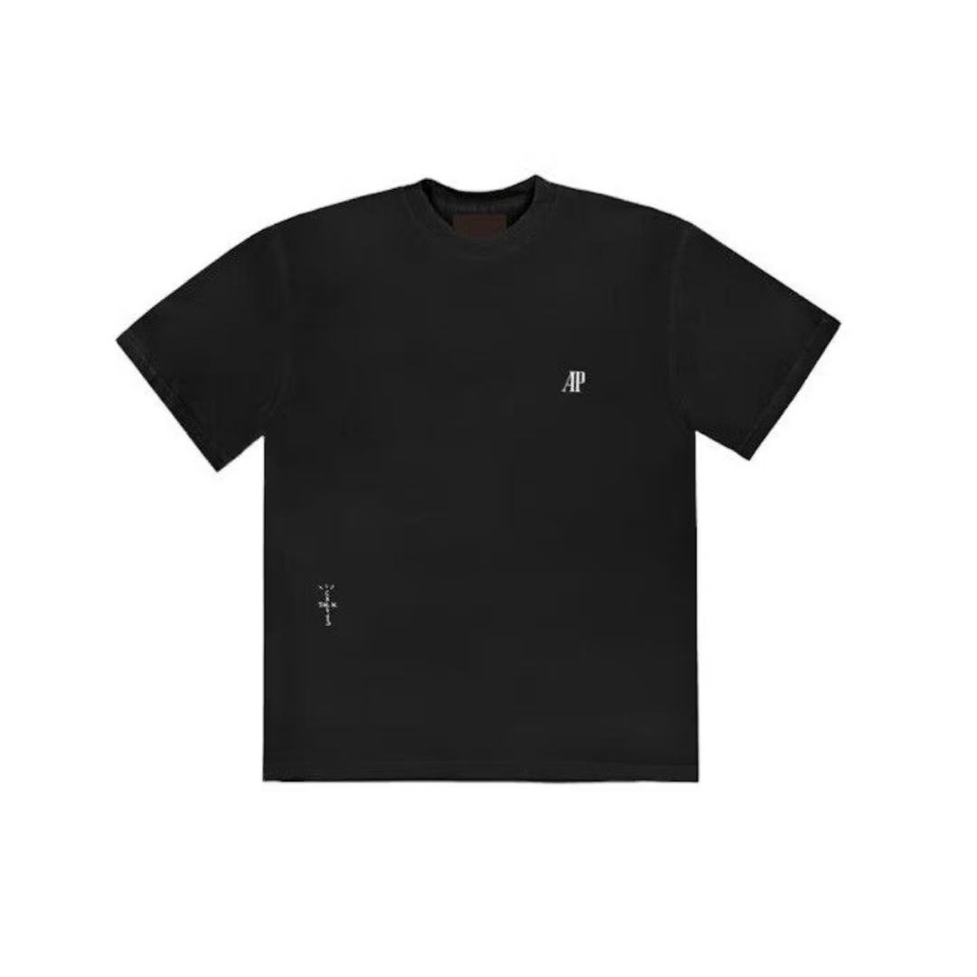 Travis Scott CJ x Audemars Piguet Vintage Tee Black