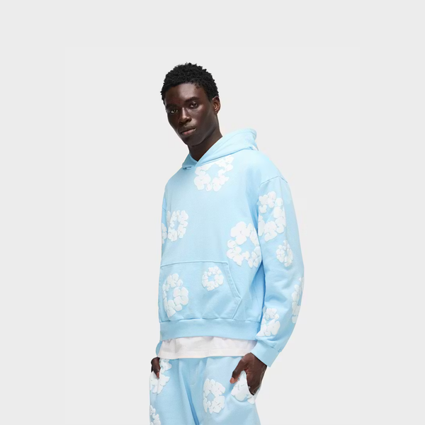 Denim Tears The Cotton Wreath Sweatshirt Powder Blue