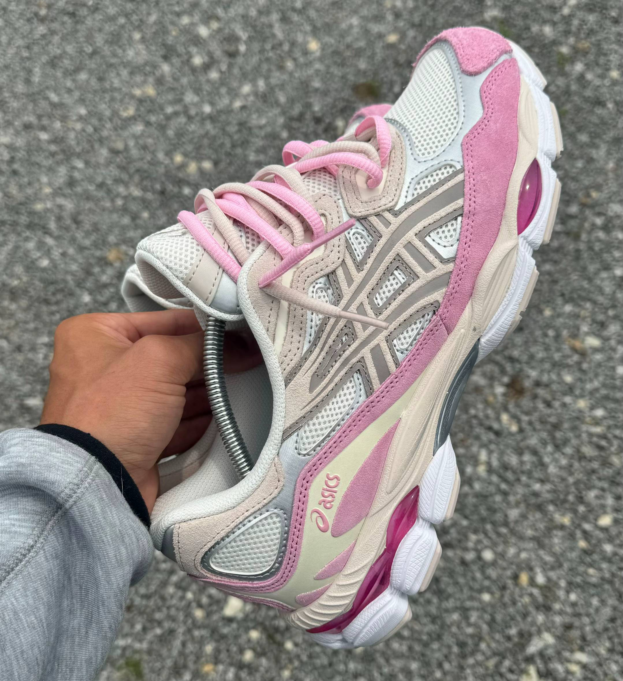 ASICS GEL-NYC - CREAM MINERAL BEIGE PINK