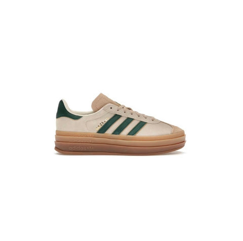 ADIDAS GAZELLE BOLD W - MAGIC BEIGE COLLEGIATE GREEN