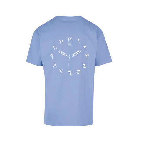 Z2Z T-SHIRT - ARABIC DAIL LIGHT BLUE