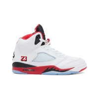 Jordan 5 Retro Fire Red Black Tongue (2025)
