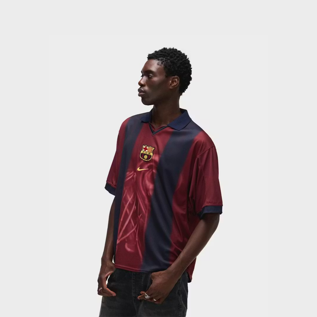 Travis Scott x Nike x FC Barcelona Retro 2000/01 Home Skeleton Jersey Multicolor