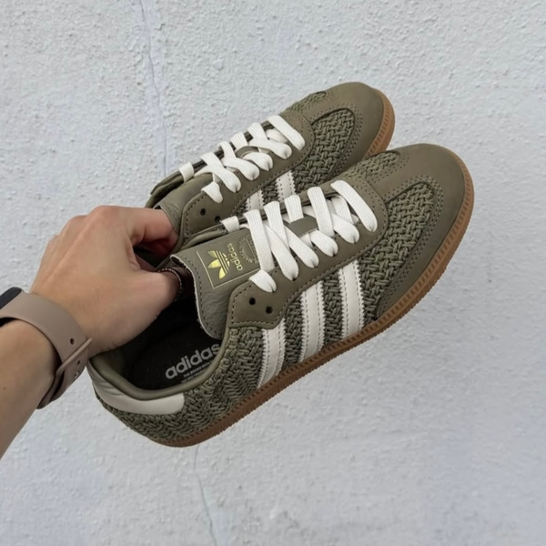 ADIDAS SAMBA OG - CROCHET PACK ORBIT GREEN