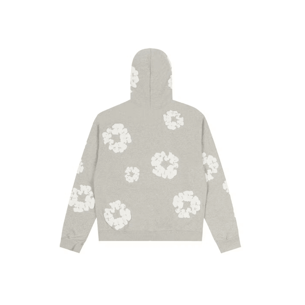 Denim Tears Cotton Wreath Zip Hoodie Grey