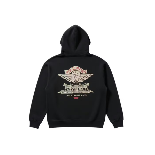 Nike Jordan x Levi's Full Zip Hoodie Black