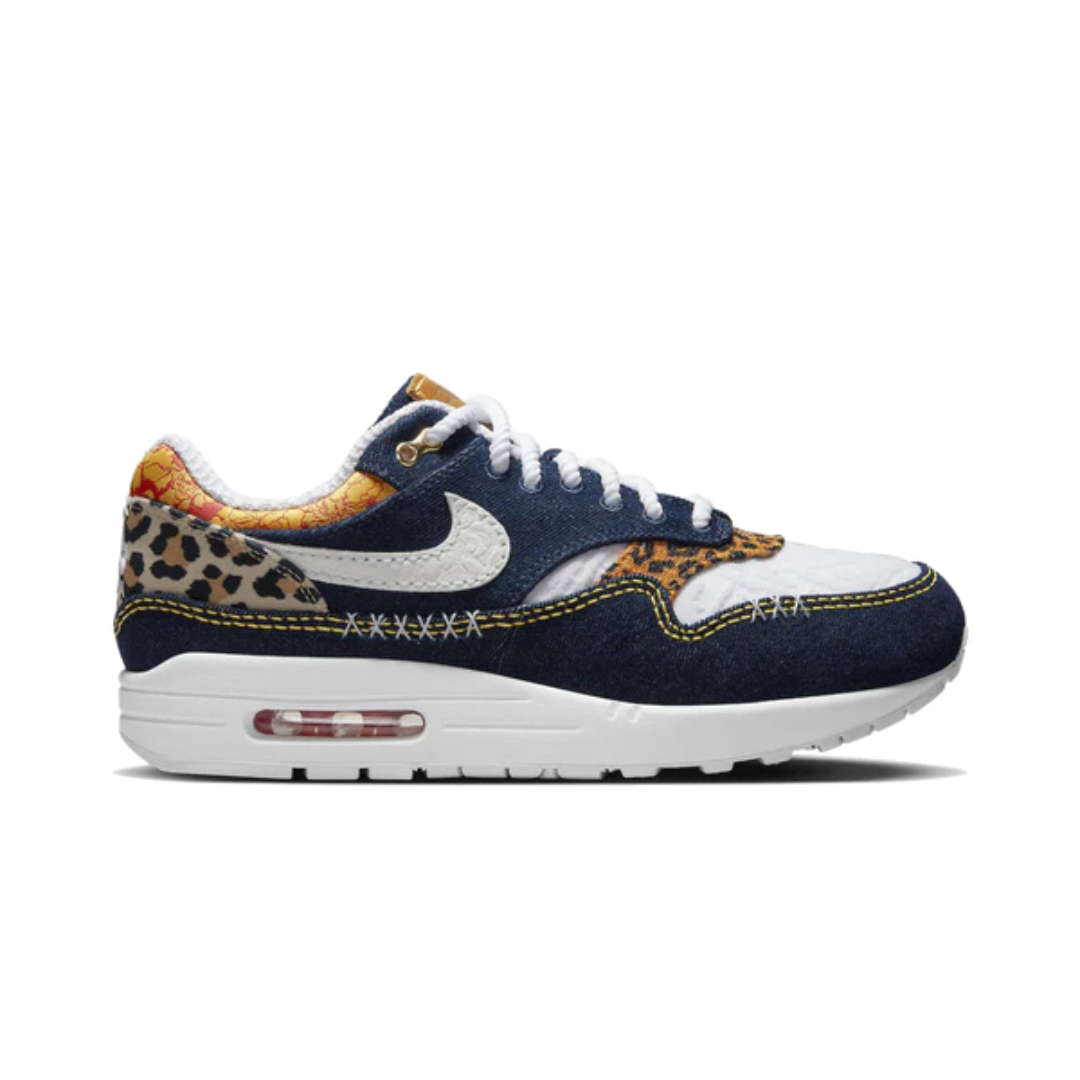 Nike Air Max 1 Premium Denim Leopard