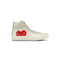 CONVERSE HIGH - COMME DES GARÇONS PLAY WHITE