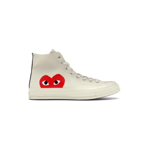 CONVERSE HIGH - COMME DES GARÇONS PLAY WHITE