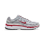 Nike P-6000 Metallic Silver Gym Red