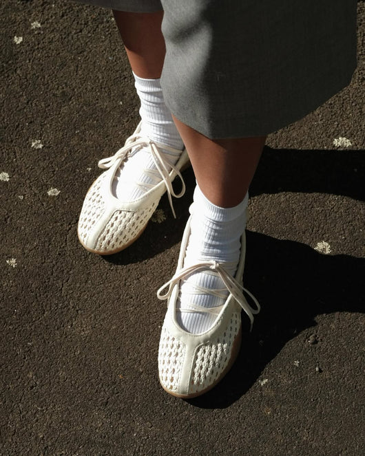 adidas Taekwondo Mei Ballet Basketweave Cream White (Women's)