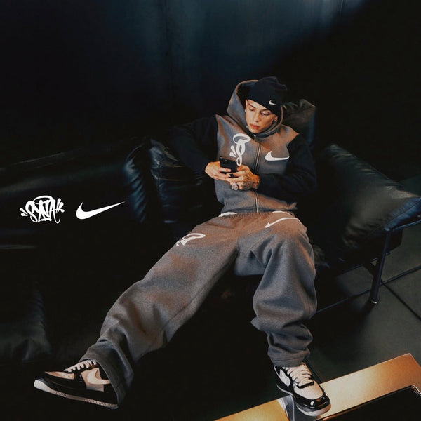 Nike Air Force 1 Low Syna Central Cee Black White Smoke Grey