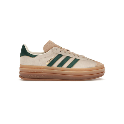 adidas Gazelle Bold Magic Beige Collegiate Green (Women's)