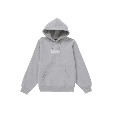 Supreme Box Logo Hooded Sweatshirt Sweatshirt (FW24) Heather Grey
