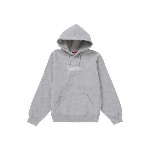 Supreme Box Logo Hooded Sweatshirt Sweatshirt (FW24) Heather Grey