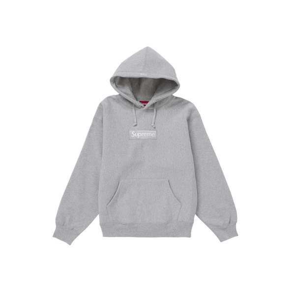Supreme Box Logo Hooded Sweatshirt Sweatshirt (FW24) Heather Grey