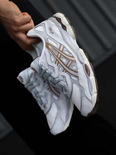 ASICS Gel-NYC Cream Cement Grey Brown