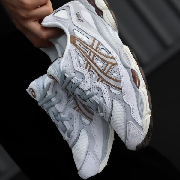 ASICS Gel-NYC Cream Cement Grey Brown
