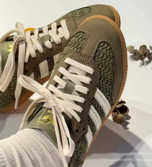 ADIDAS SAMBA OG - CROCHET PACK ORBIT GREEN