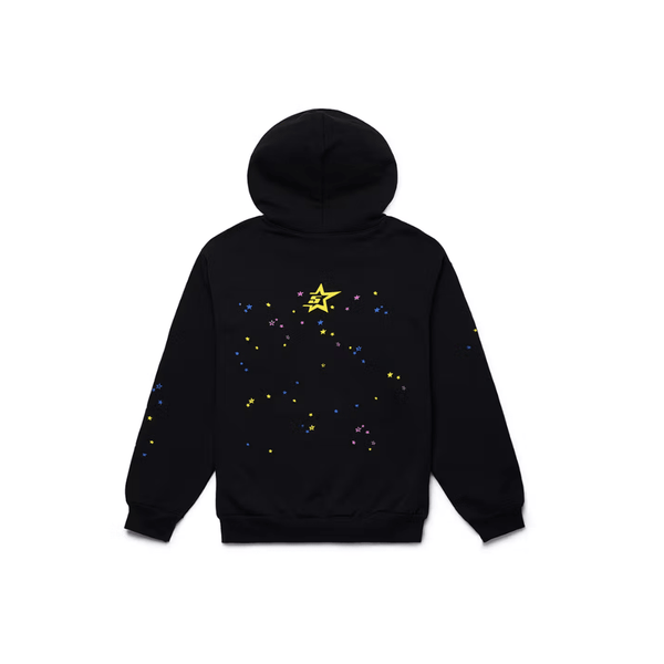 Sp5der P*NK V2 Hoodie Black