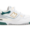 New Balance 550 White Nightwatch Green