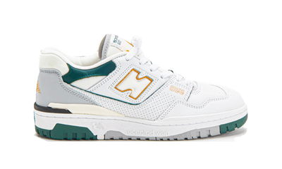 New Balance 550 White Nightwatch Green