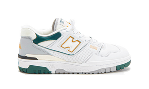 New Balance 550 White Nightwatch Green