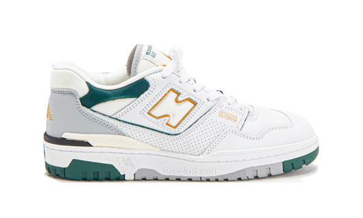 New Balance 550 White Nightwatch Green