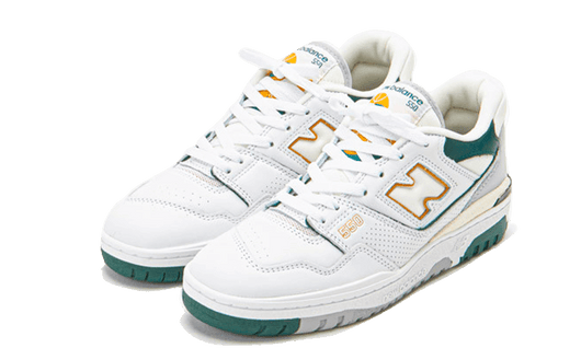 New Balance 550 White Nightwatch Green