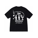 Stussy x Patta Sound Connection Tee Black