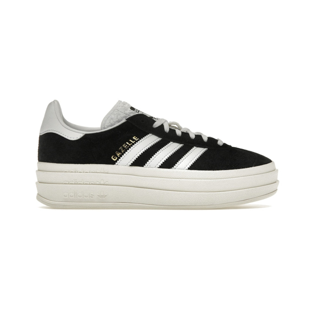 adidas Gazelle Bold Core Black White (Women's)