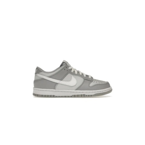 NIKE DUNK LOW - TWO-TONED GREY (GS)