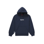 Supreme Box Logo Hooded Sweatshirt (FW25) Navy