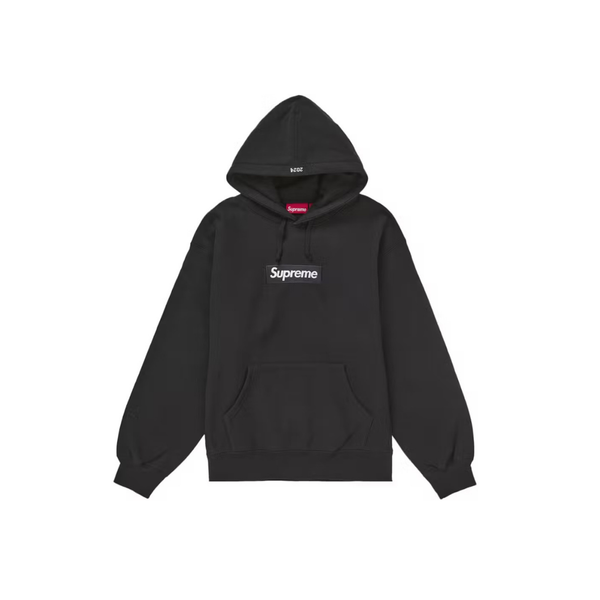 Supreme Box Logo Hooded Sweatshirt Sweatshirt (FW24) Black