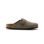 Birkenstock Boston Soft Footbed Suede Taupe