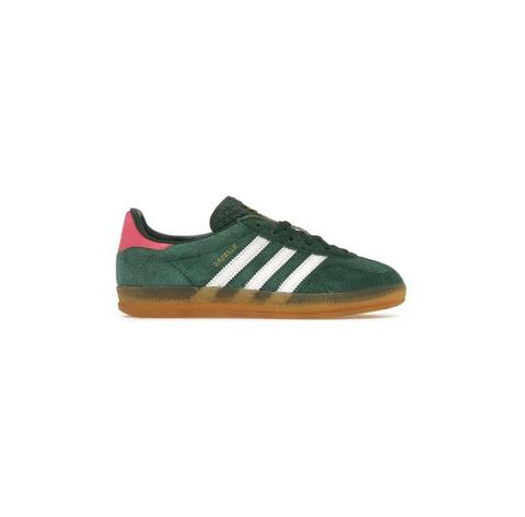 ADIDAS GAZELLE INDOOR W - COLLEGIATE GREEN LUCID PINK