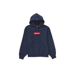 Supreme Box Logo Hooded Sweatshirt Sweatshirt (FW24) Navy
