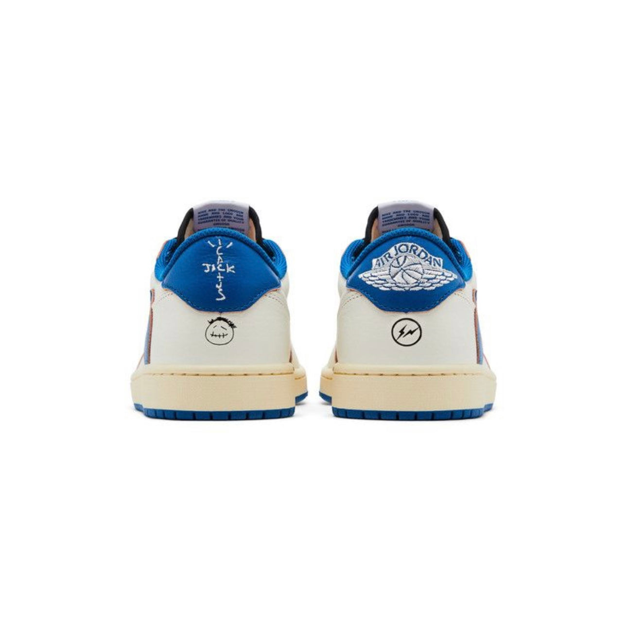 Jordan 1 Retro Low OG SP Fragment x Travis Scott Sail Military Blue