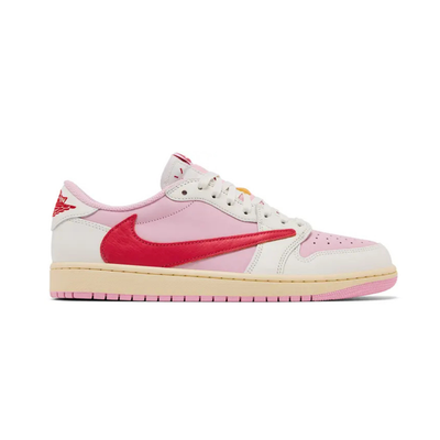 Jordan 1 Retro Low OG SP Travis Scott Sail Tropical Pink