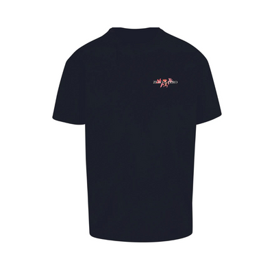 Z2Z T-SHIRT - ORDINARY FLOWER BLACK