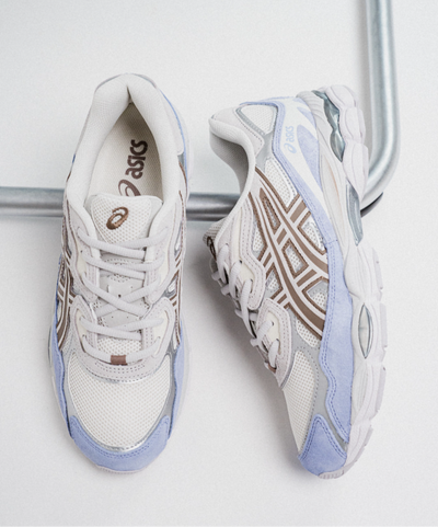 ASICS Gel-NYC Cream Cloud Grey Blue