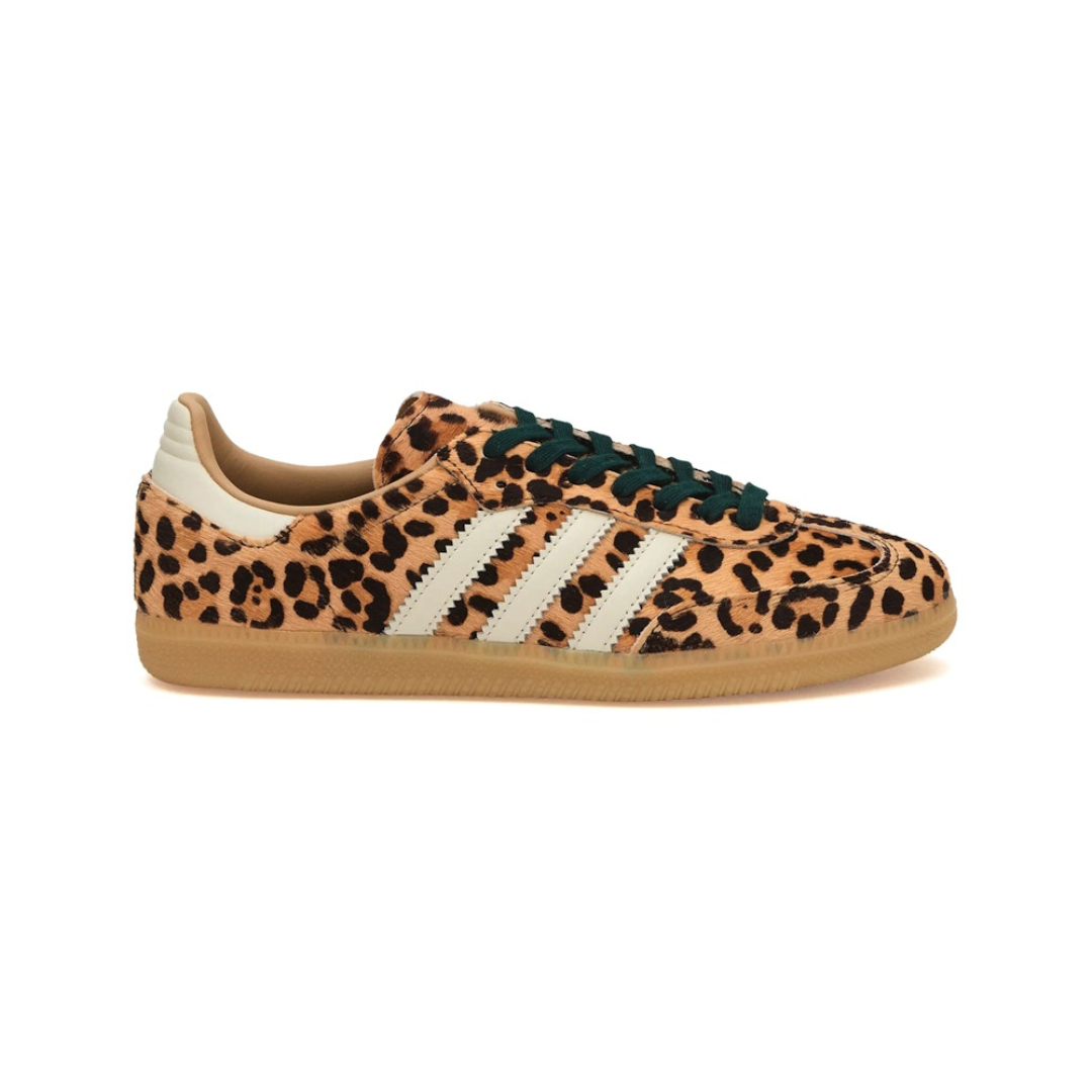 adidas Samba OG Leopard Magic Beige (Women's)