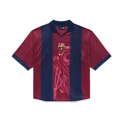 Travis Scott x Nike x FC Barcelona Retro 2000/01 Home Skeleton Jersey Multicolor