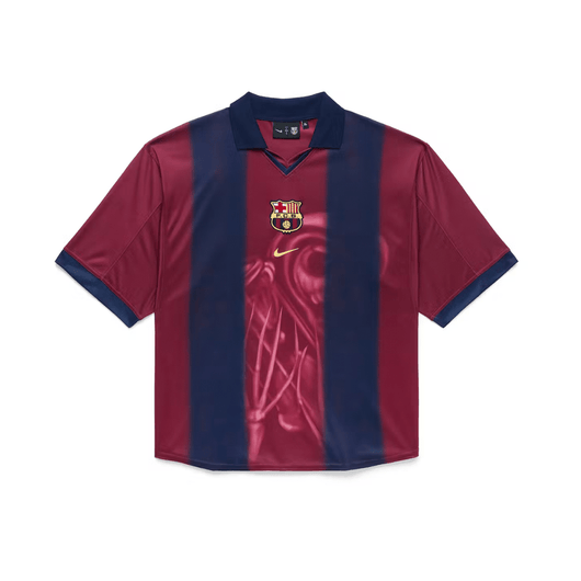 Travis Scott x Nike x FC Barcelona Retro 2000/01 Home Skeleton Jersey Multicolor