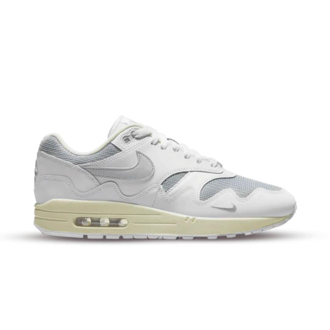 Nike Air Max 1 Patta Waves White Silver