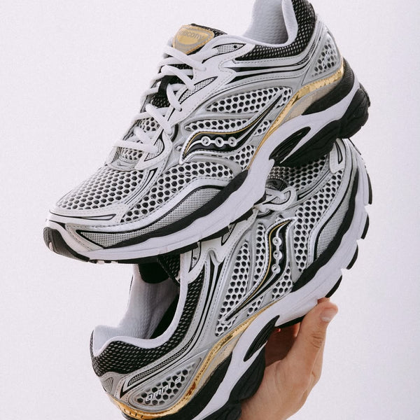Saucony ProGrid Omni 9 Silver Gold