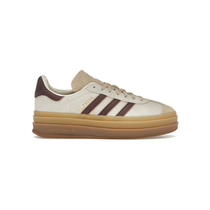 adidas Gazelle Bold Cream White Maroon (Women's)
