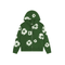 Denim Tears Cotton Wreath Zip Hoodie Green
